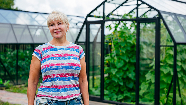 Две теплицы КРИСТАЛИКА Классик