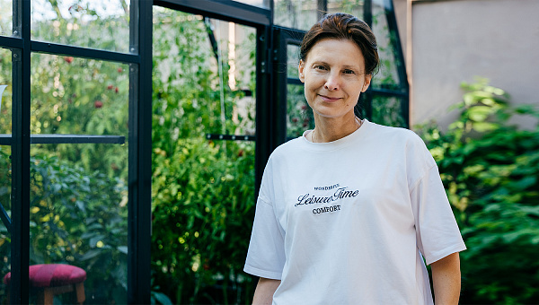 Теплица КРИСТАЛИКА Гранд с перегородкой